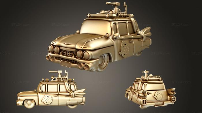 Автомобили и транспорт (Машина из Охоты за привидениями, CARS_3452) 3D модель для ЧПУ станка